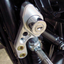 Ignition switch relocation kit for Triumph Bonneville, Thruxton , Scrambler range of motorcycles