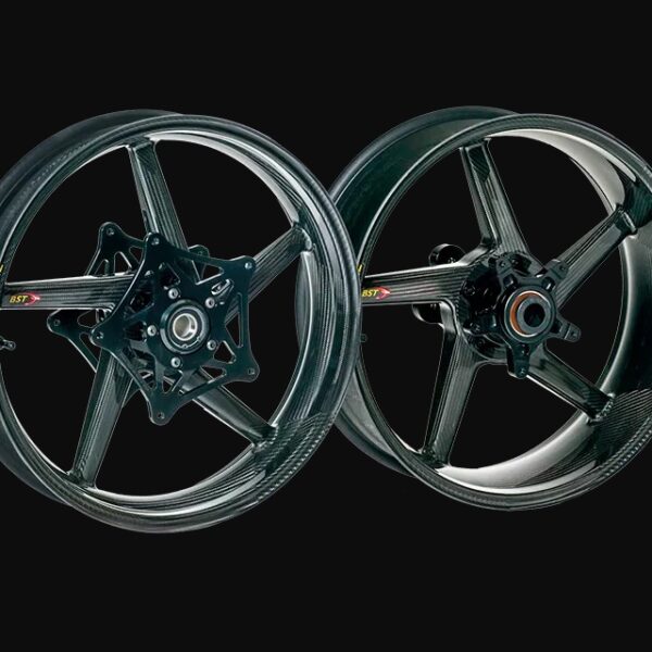 BST Carbon Fiber Wheels for Triumph Thruxton-R