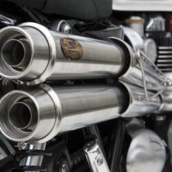 Zard 2-2 High Mounted Exhaust for T120 & Street Twin