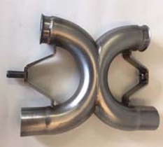 Cone Eng X-Pipe for Triumph Twins